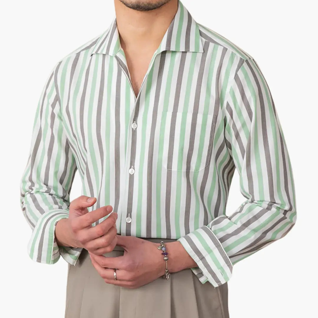 Camisa Masculina Manga Longa Parma